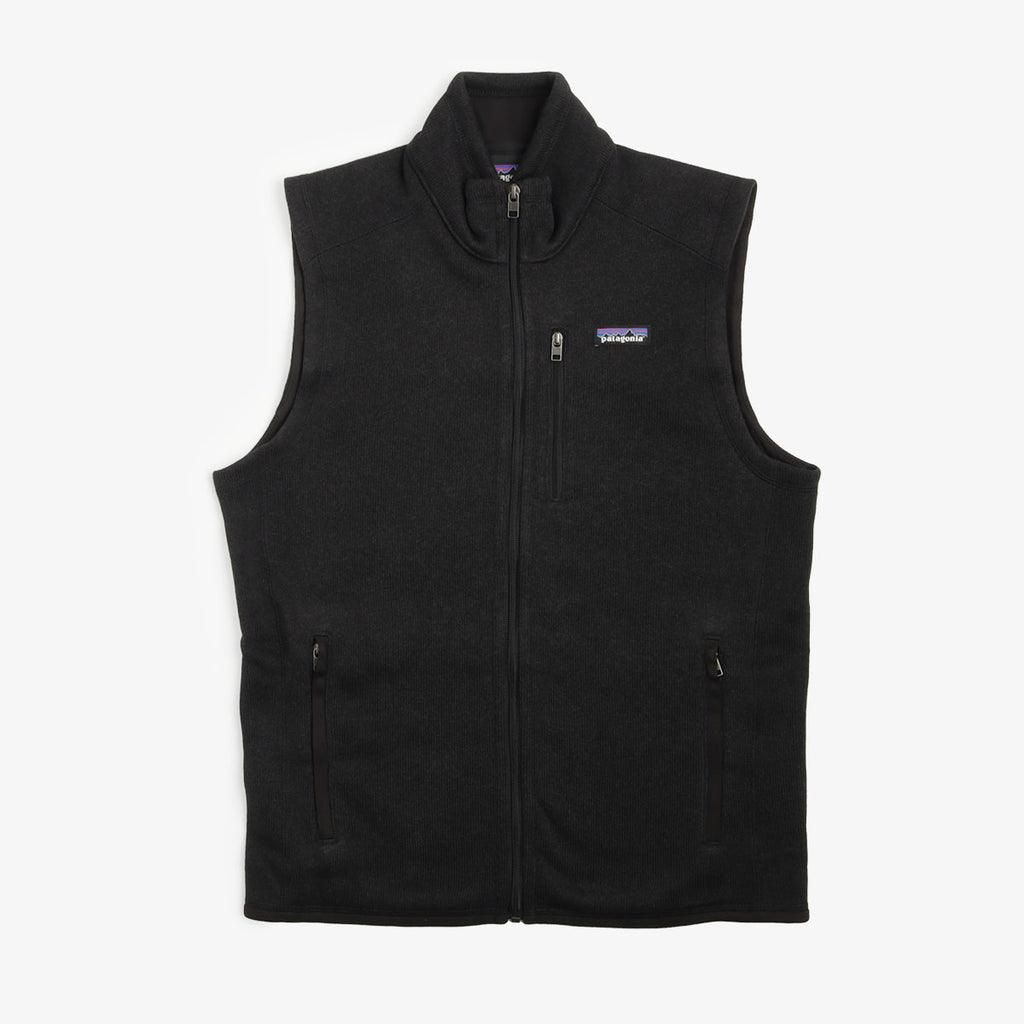 Patagonia Better Sweater Vest, Black, Detail Shot 3