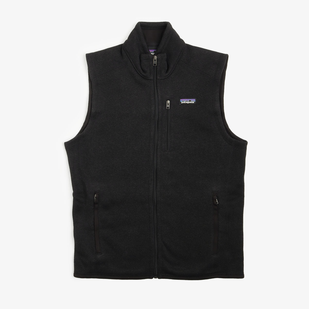 Patagonia Better Sweater Vest, Black, Detail Shot 3