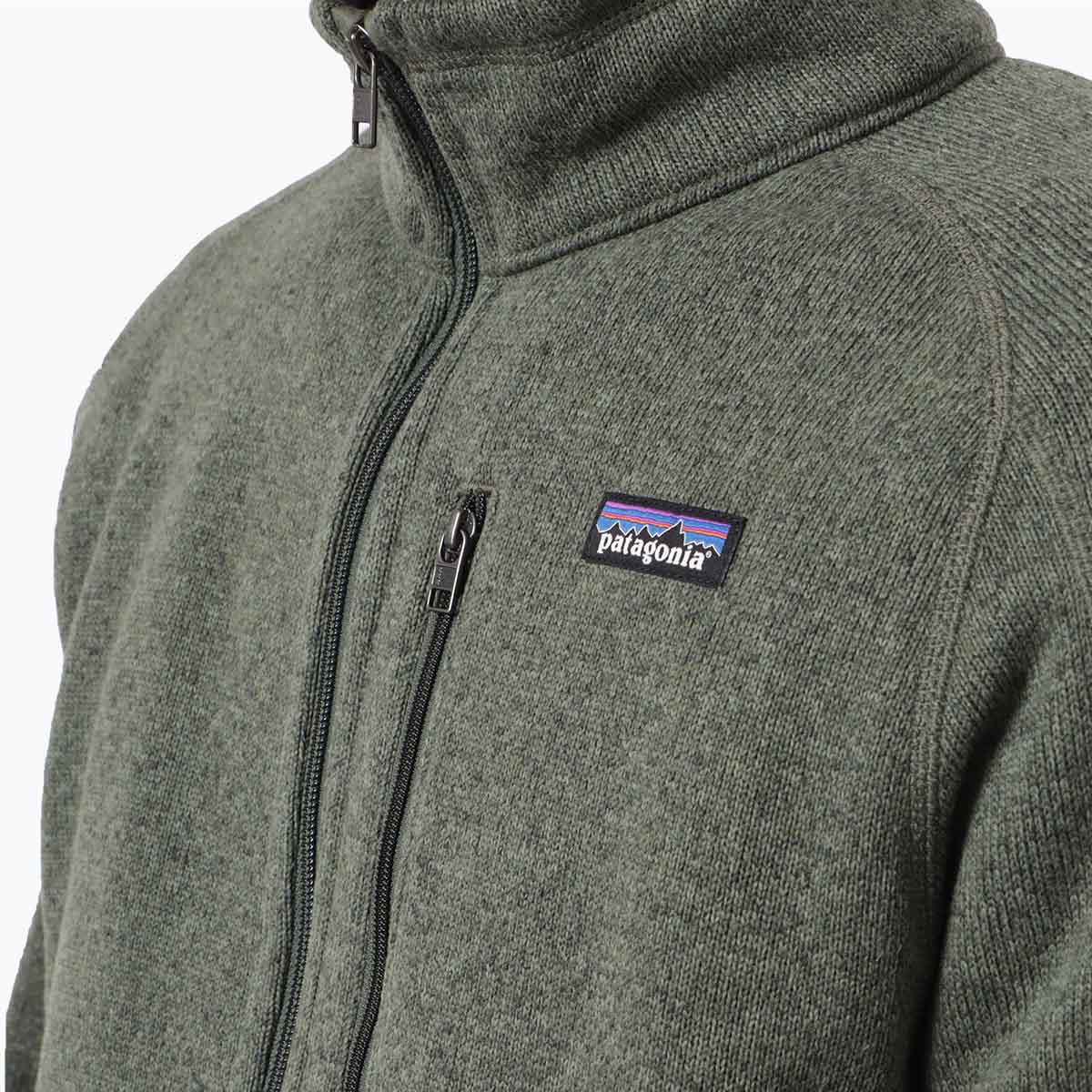 Patagonia Better Sweater Jacket, Industrial Green, Detail Shot 2