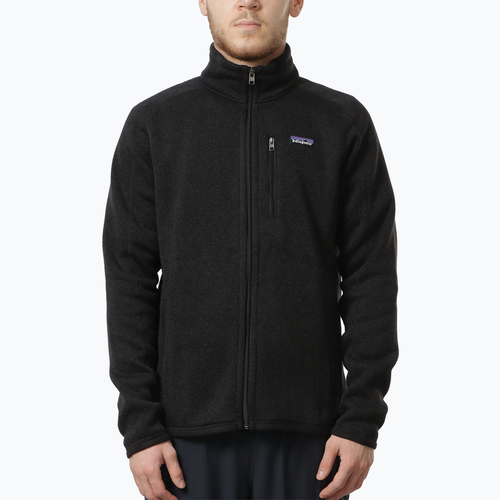 Patagonia Better Sweater Jacket, Black, Detail Shot 1
