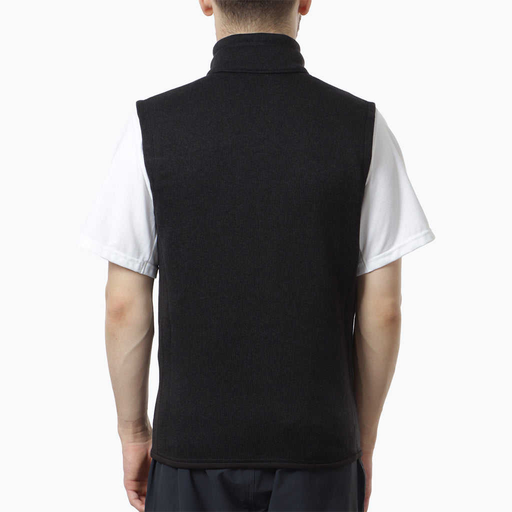 Patagonia Better Sweater Vest, Black, Detail Shot 4