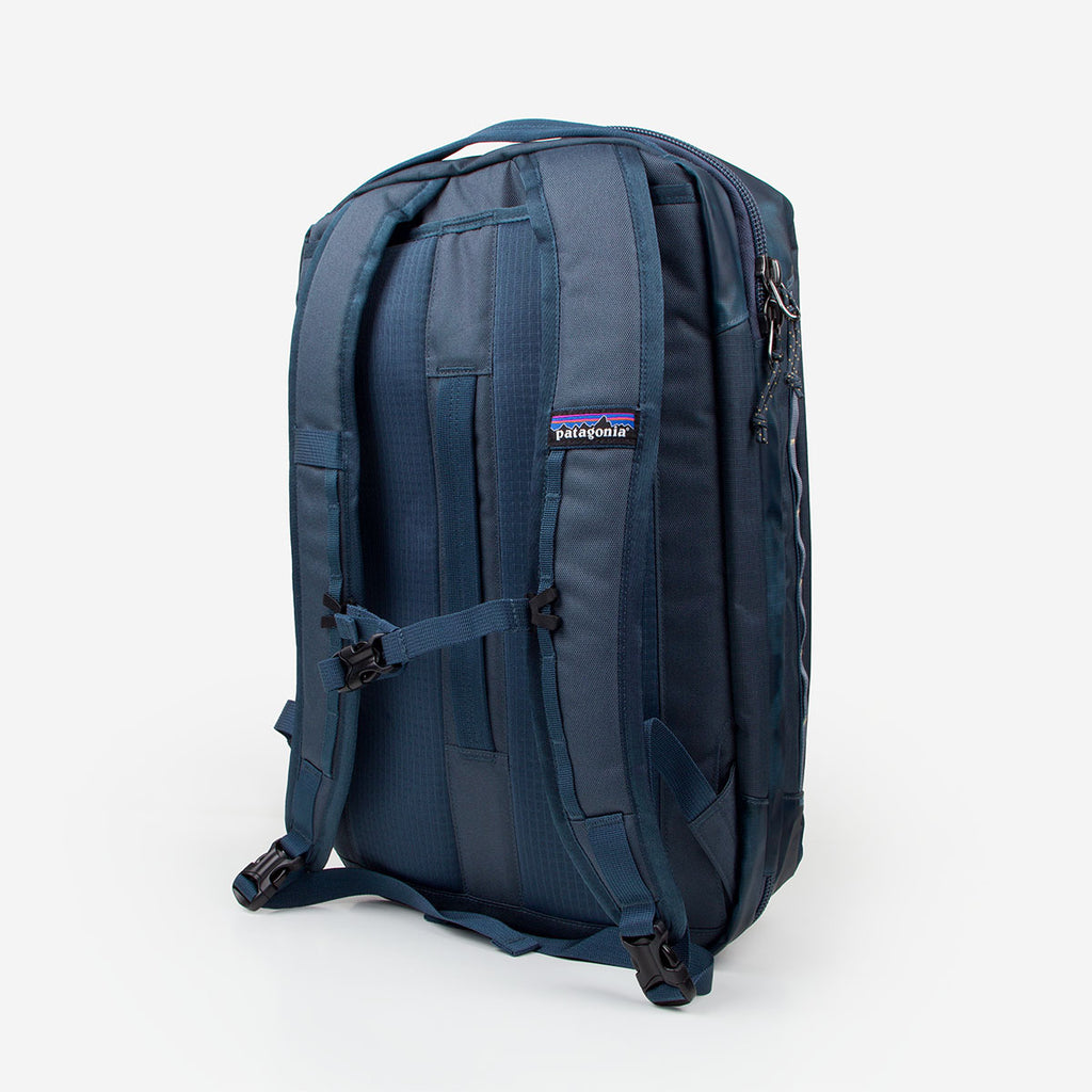 Patagonia Black Hole Micro MLC Bag in Blue, back with harness straps