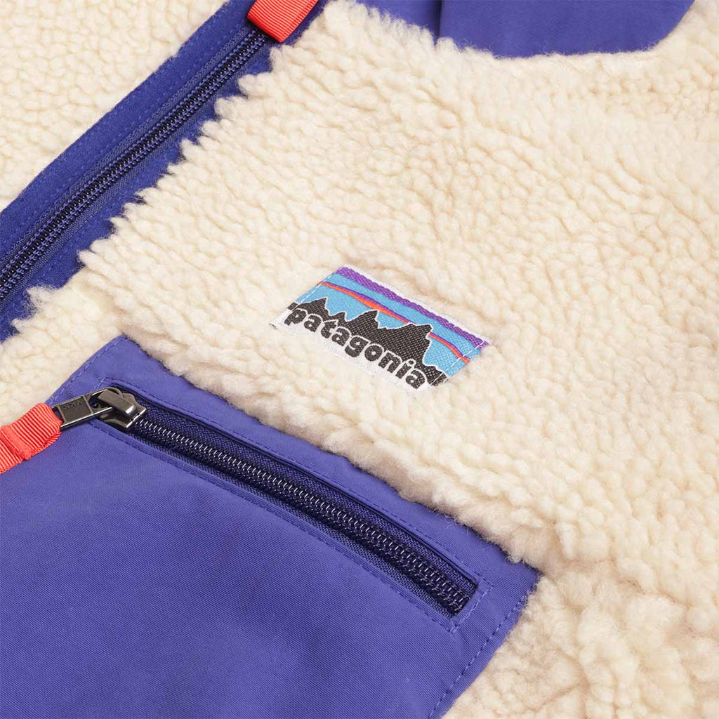 Patagonia Classic Retro-X Fleece Jacket, Dark Natural, Detail Shot 3