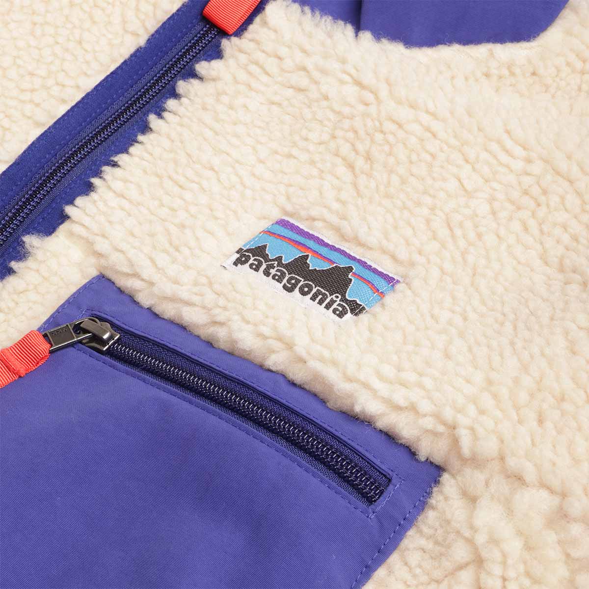 main Patagonia Classic Retro-X Fleece Jacket, Dark Natural, Detail Shot 3