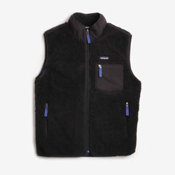 thumbnail Patagonia Classic Retro-X Fleece Vest, Black, Detail Shot 1