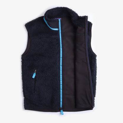 Patagonia Classic Retro-X Fleece Vest, Pitch Blue, Detail Shot 2