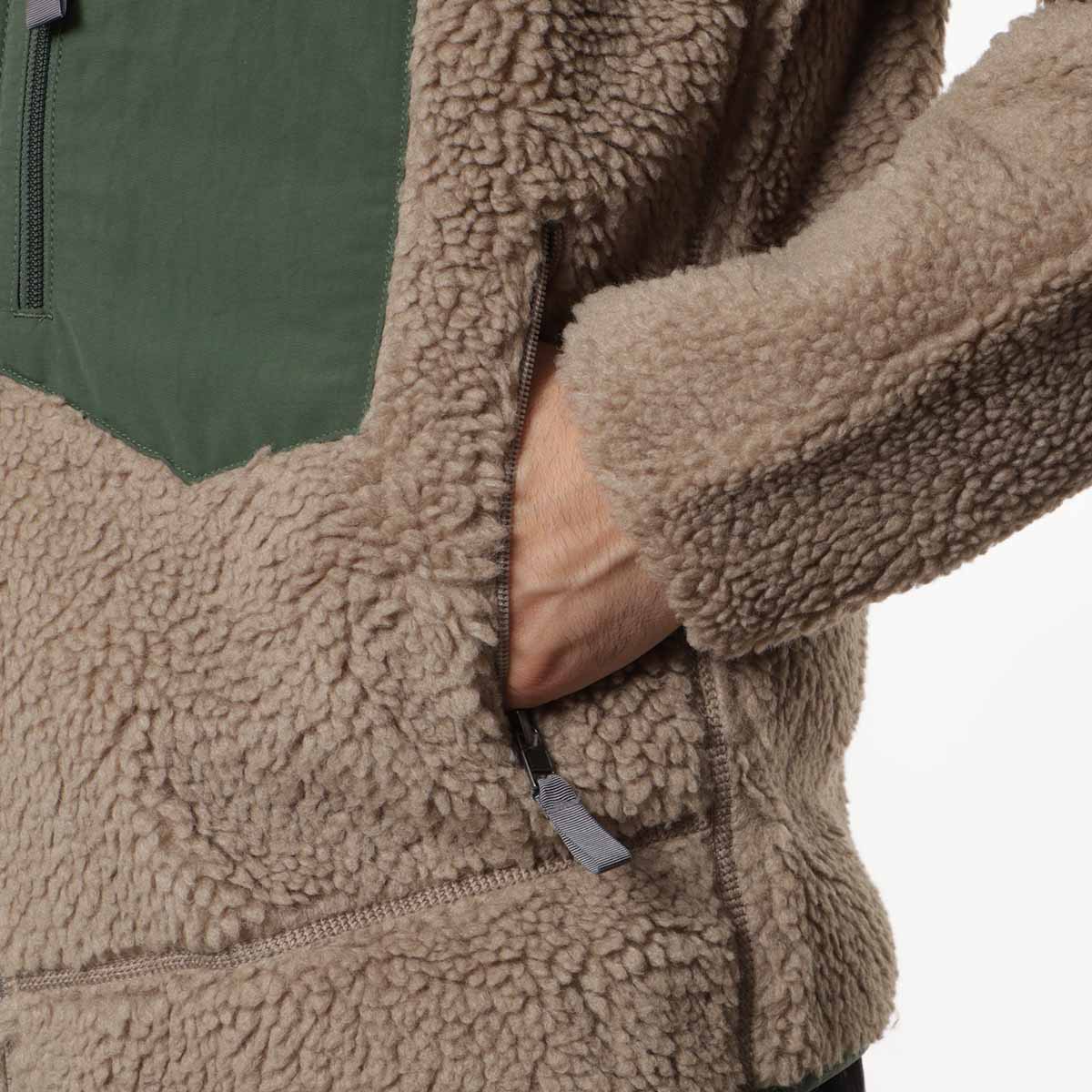 main Patagonia Classic Retro-X Fleece Jacket, Seabird Grey, Detail Shot 3