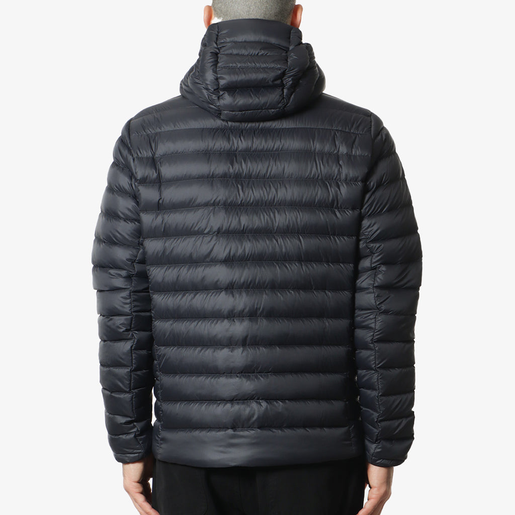 Patagonia Down Sweater Hoodie, Black, Detail Shot 4