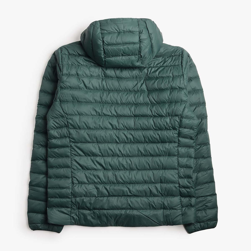 Patagonia Down Sweater Hoodie, Cascade Green, Detail Shot 5