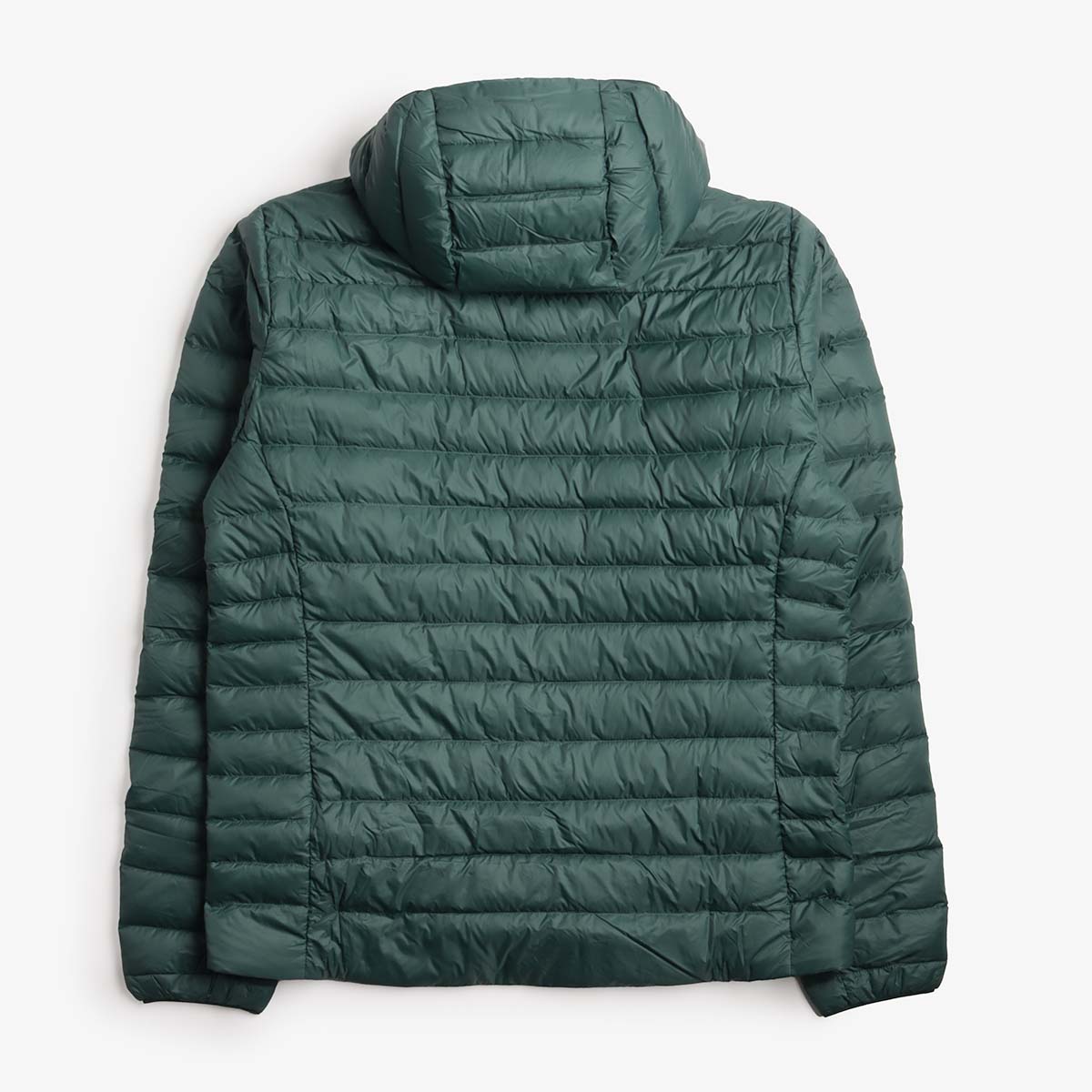 Patagonia Down Sweater Hoodie, Cascade Green, Detail Shot 5