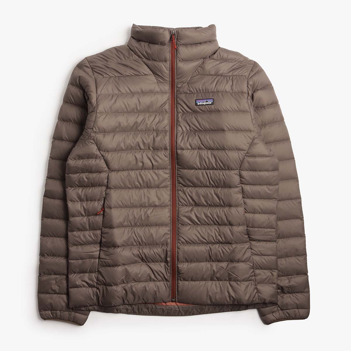 Patagonia Down Sweater Jacket, Marlow Brown, Detail Shot 1