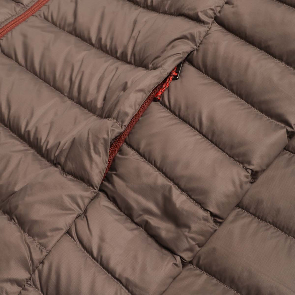 Patagonia Down Sweater Jacket, Marlow Brown, Detail Shot 3