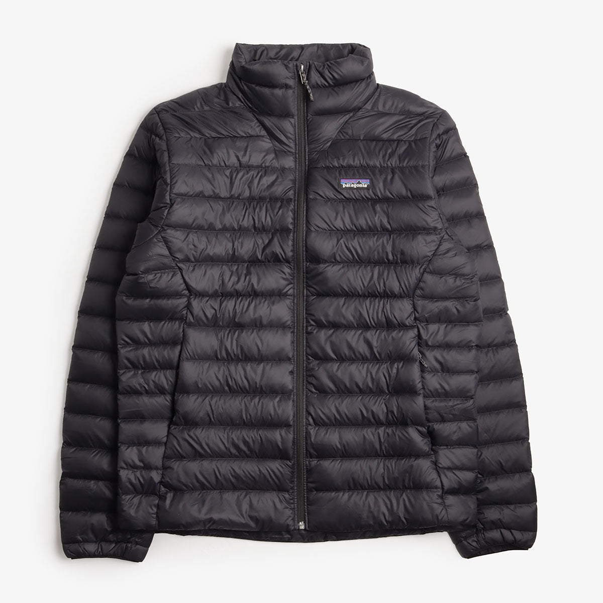 Patagonia Down Sweater Jacket, Black, Detail Shot 1