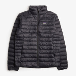 thumbnail Patagonia Down Sweater Jacket, Black, Detail Shot 1