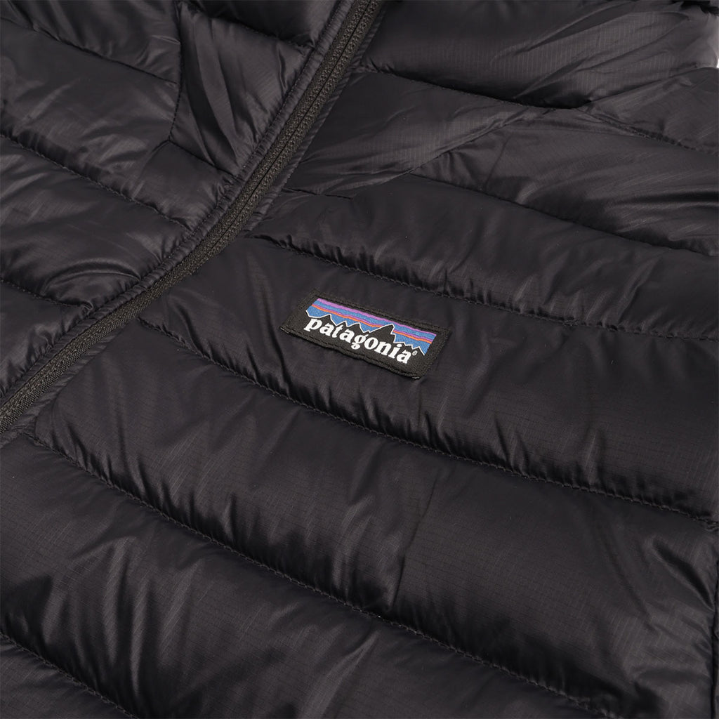 Patagonia Down Sweater Jacket, Black, Detail Shot 2