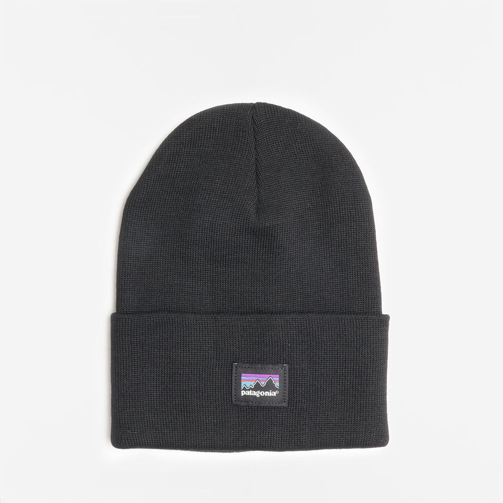 Patagonia Everyday Beanie, Black, Detail Shot 1