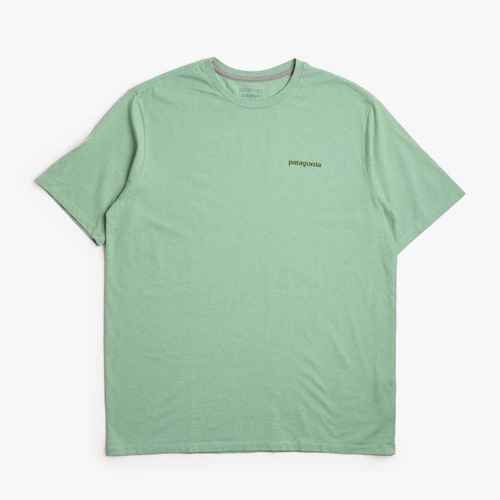 Patagonia Fitz Roy Icon Responsibili-Tee T-Shirt, Ellwood Green, Detail Shot 1