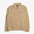 Patagonia Isthmus Unlined Jacket in Khaki, front view