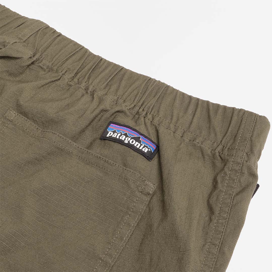 main Patagonia Lightweight All-Wear Gi 9" Shorts, Basin Green, Detail Shot 4