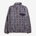 Patagonia Lightweight Synchilla Snap-T Fleece Pullover, Flow: Sunken Blue, Detail Shot 1