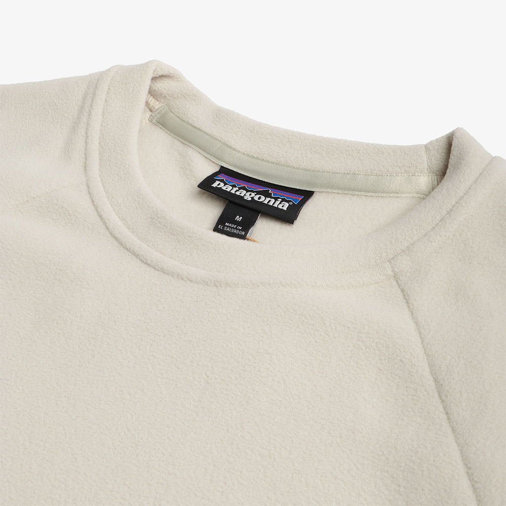 Patagonia Micro D Fleece Crewneck Sweatshirt, Pelican, Detail Shot 2