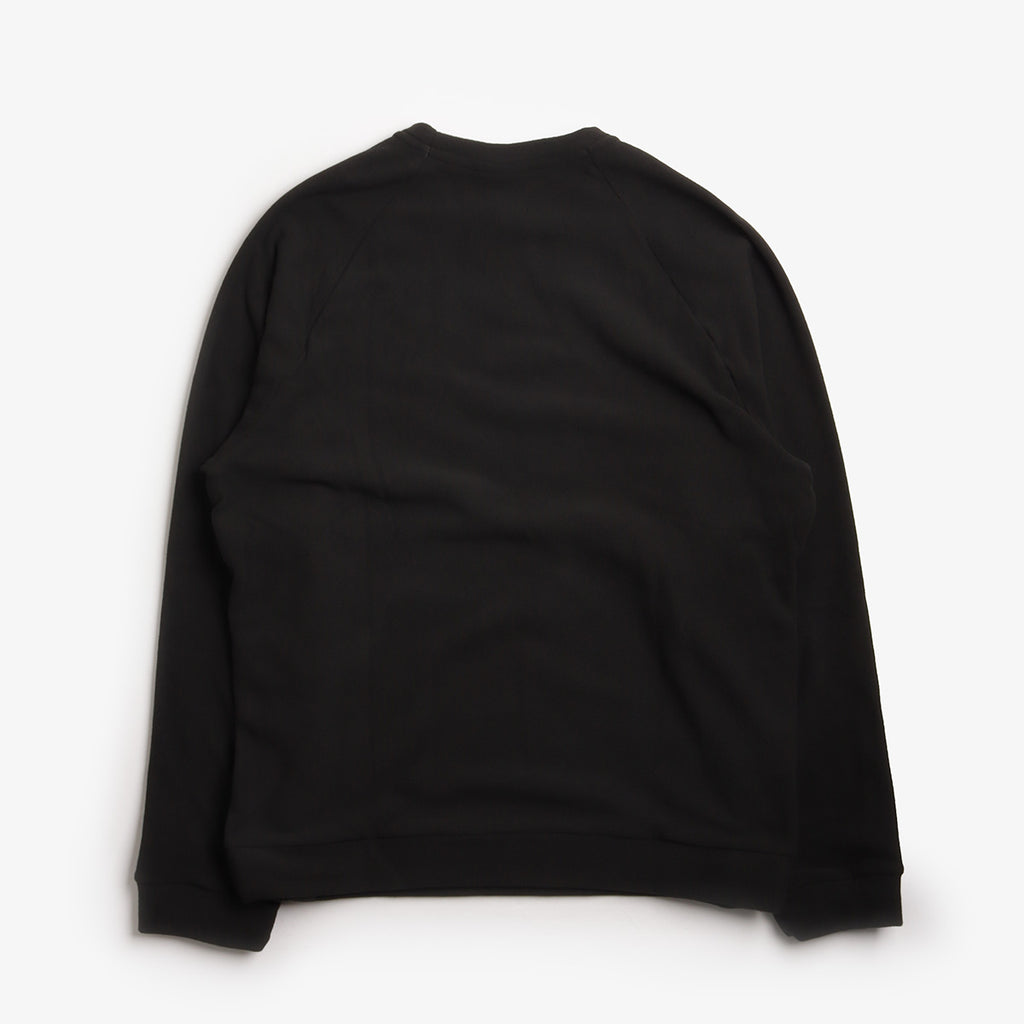 Patagonia Micro D Fleece Crewneck Sweatshirt, Black, Detail Shot 2