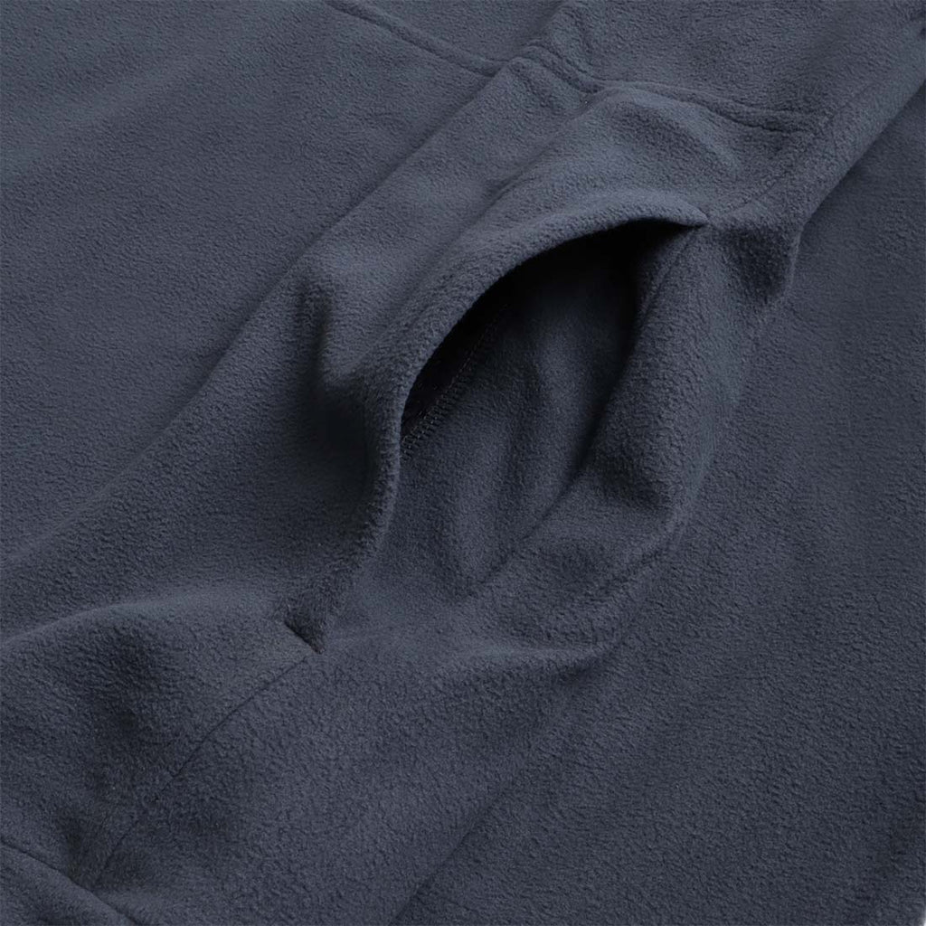 Patagonia Micro D Fleece Crewneck Sweatshirt, Smolder Blue, Detail Shot 4