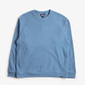Patagonia Micro D Fleece Crewneck Sweatshirt, Still Blue, Detail Shot 1