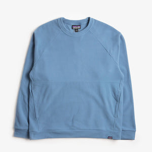 Patagonia Micro D Fleece Crewneck Sweatshirt - Blue