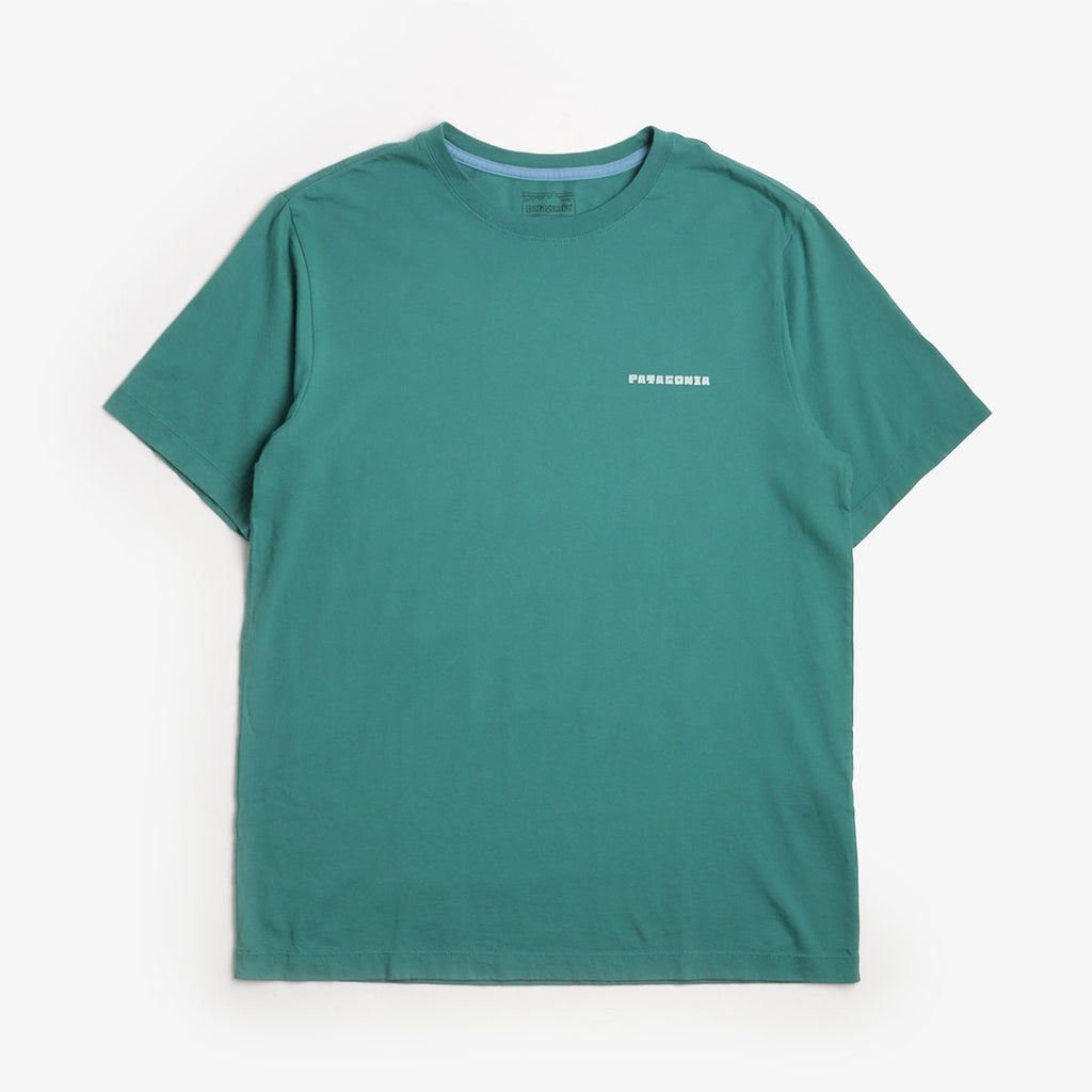 Patagonia Mother Rays T-Shirt, Gem Green, Detail Shot 1