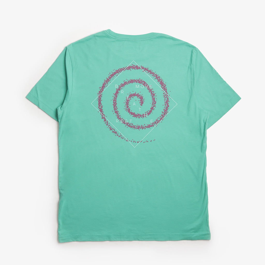 Patagonia Multi-Pitch T-Shirt, Aqua Stone, Detail Shot 2