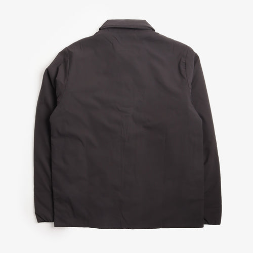 Patagonia Nano-Air Shirt Jacket in Ink Black, back view
