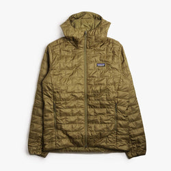 thumbnail Patagonia Nano Puff Hoodie, Pond Green, Detail Shot 1