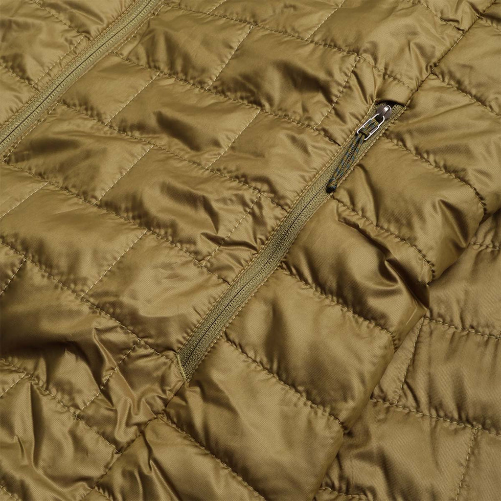 Patagonia Nano Puff Hoodie, Pond Green, Detail Shot 3