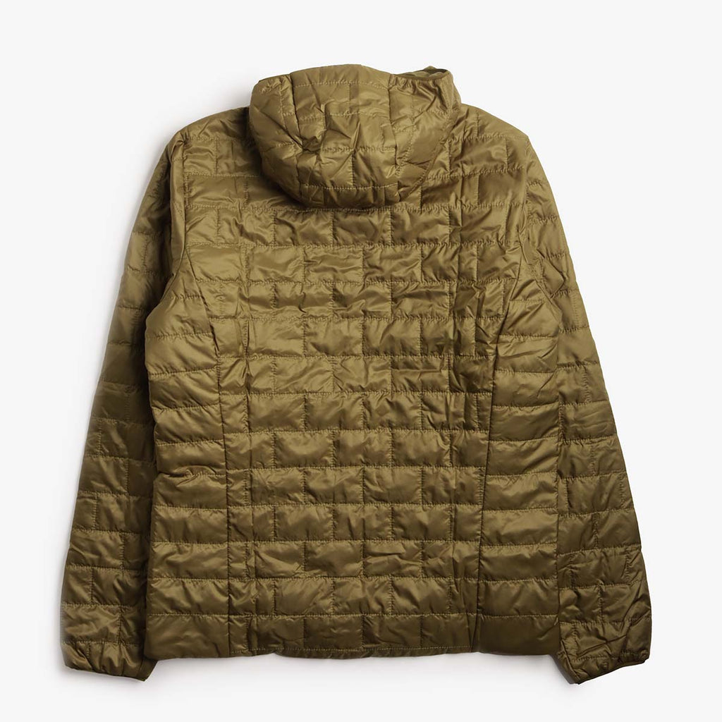 Patagonia Nano Puff Hoodie, Pond Green, Detail Shot 5