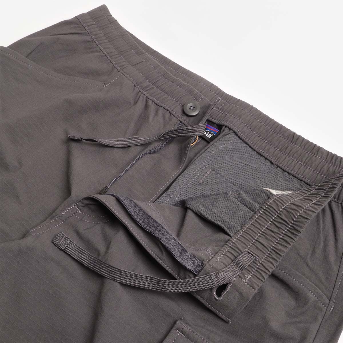 Patagonia Nomader Shorts, Forge Grey, Detail Shot 3