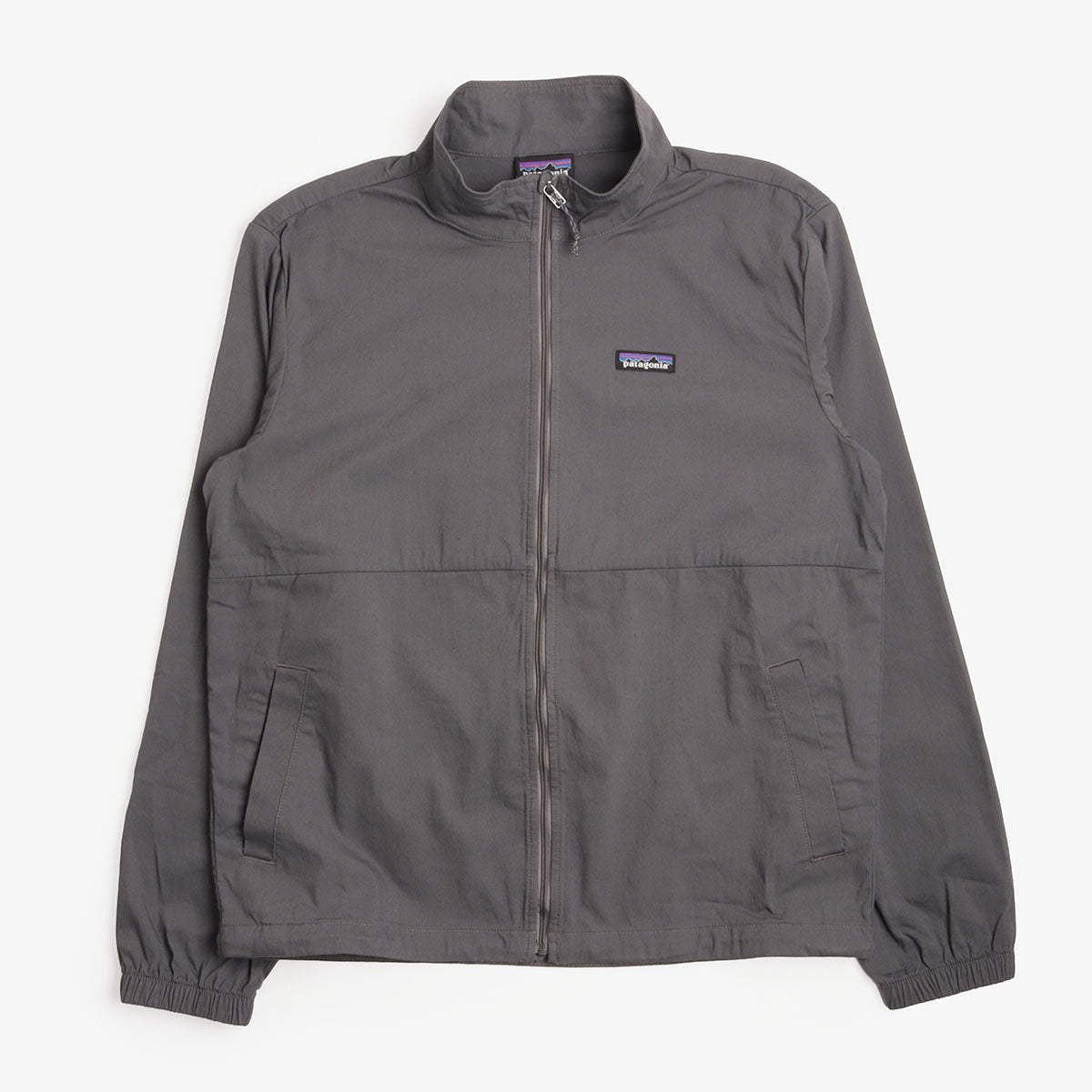 Patagonia Nomader Jacket in Forge Grey, front view
