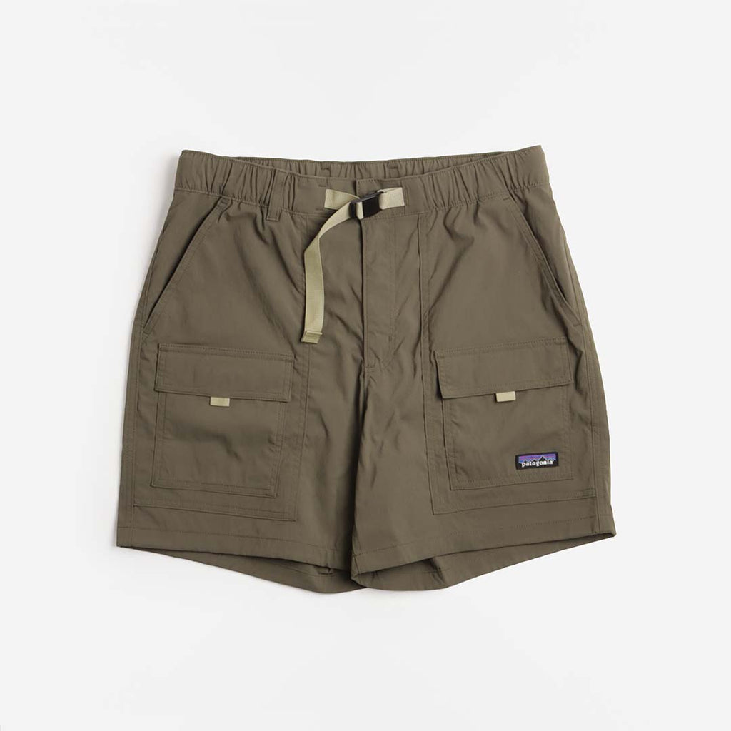 Patagonia Outdoor Everyday 6" Shorts, Basin Green, Detail Shot 1