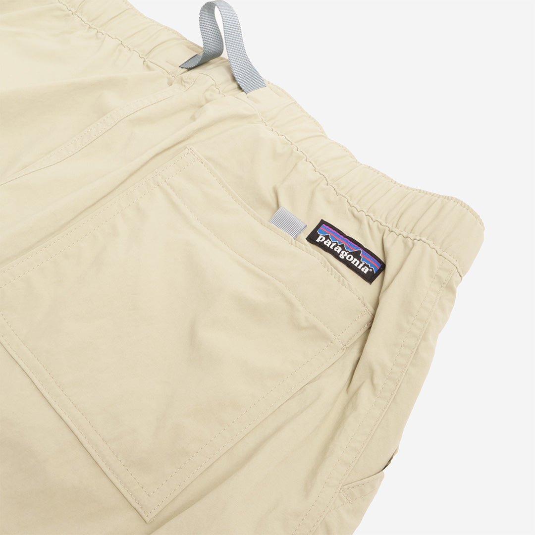 Patagonia label on stone Everyday pant pocket