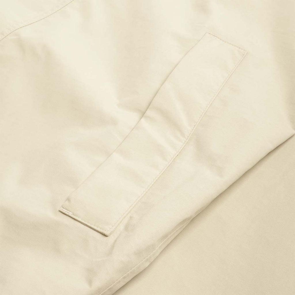 Zip pocket detail on stone Everyday jacket
