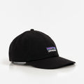 Patagonia P-6 Label Trad Cap, Black, Detail Shot 1
