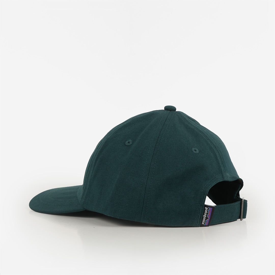 main Patagonia P-6 Label Trad Cap, Cascade Green, Detail Shot 3