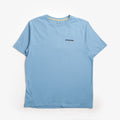Patagonia P-6 Logo T-Shirt, Shore Blue, Detail Shot 1