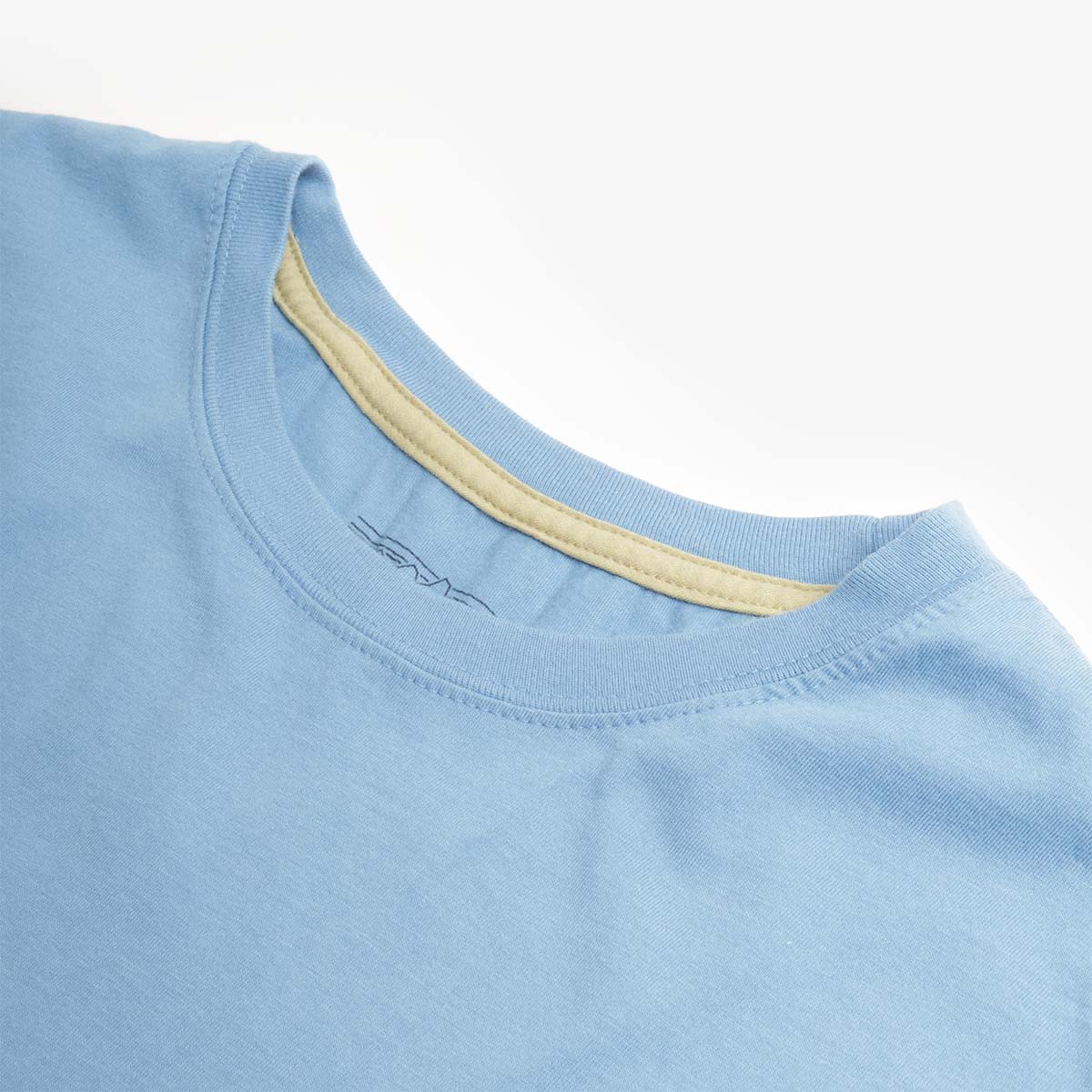 Patagonia P-6 Logo T-Shirt, Shore Blue, Detail Shot 4
