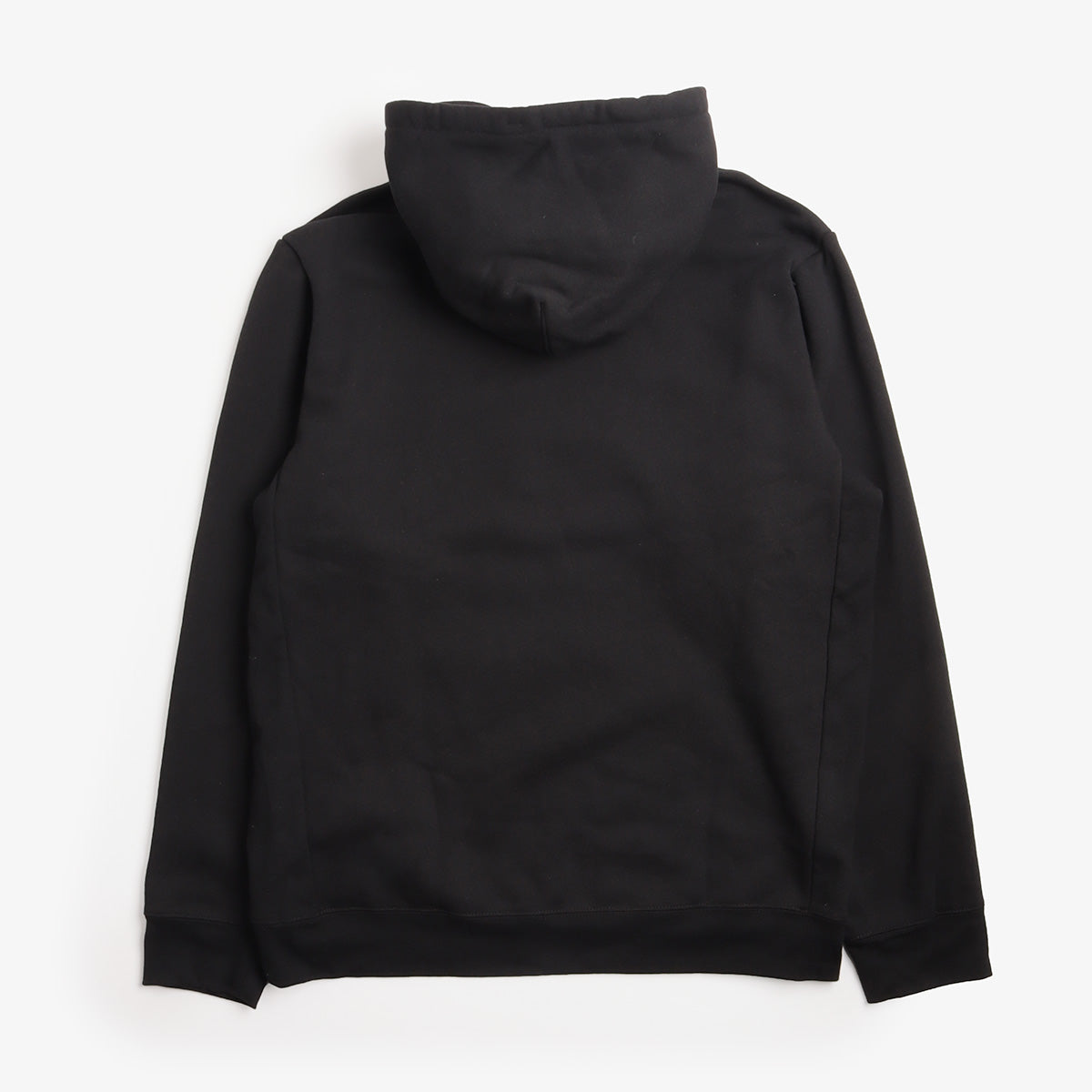 Patagonia P-6 Logo Uprisal Hoodie in Black, back view