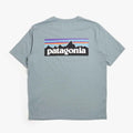 Patagonia P-6 Logo T-Shirt in Blue Sage, back print