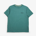 Patagonia P-6 Logo T-Shirt, Gem Green, Detail Shot 1