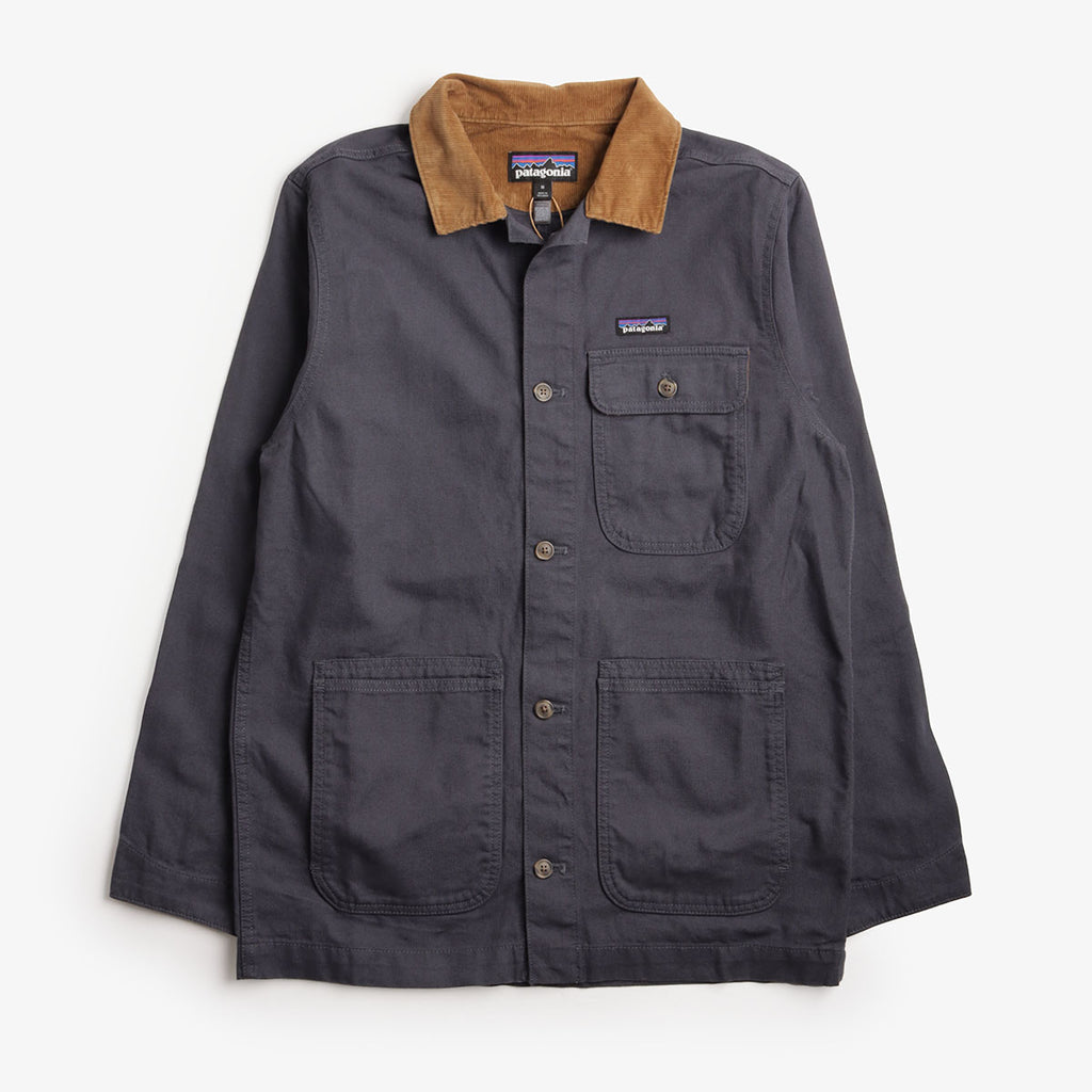 Patagonia Point Reyes Canvas Jacket, Smolder Blue, Detail Shot 1
