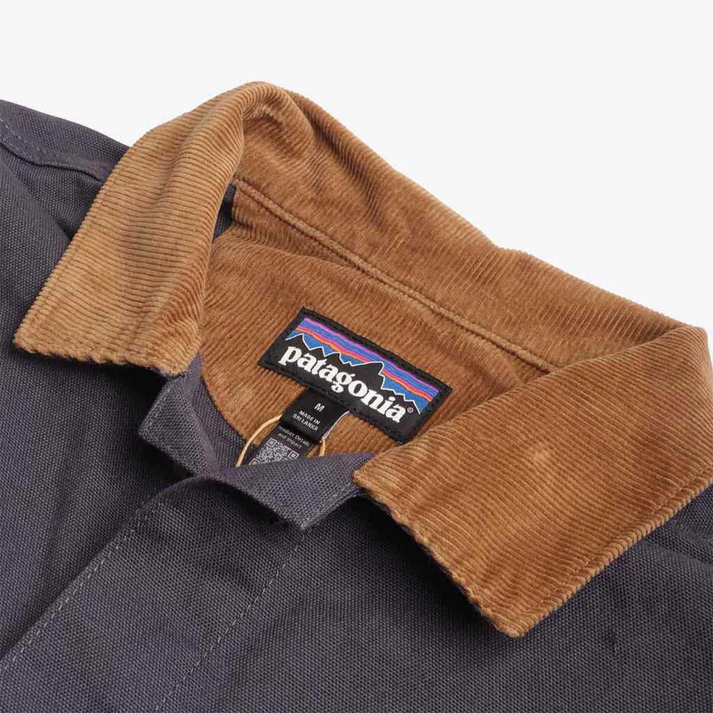 Patagonia Point Reyes Canvas Jacket, Smolder Blue, Detail Shot 3