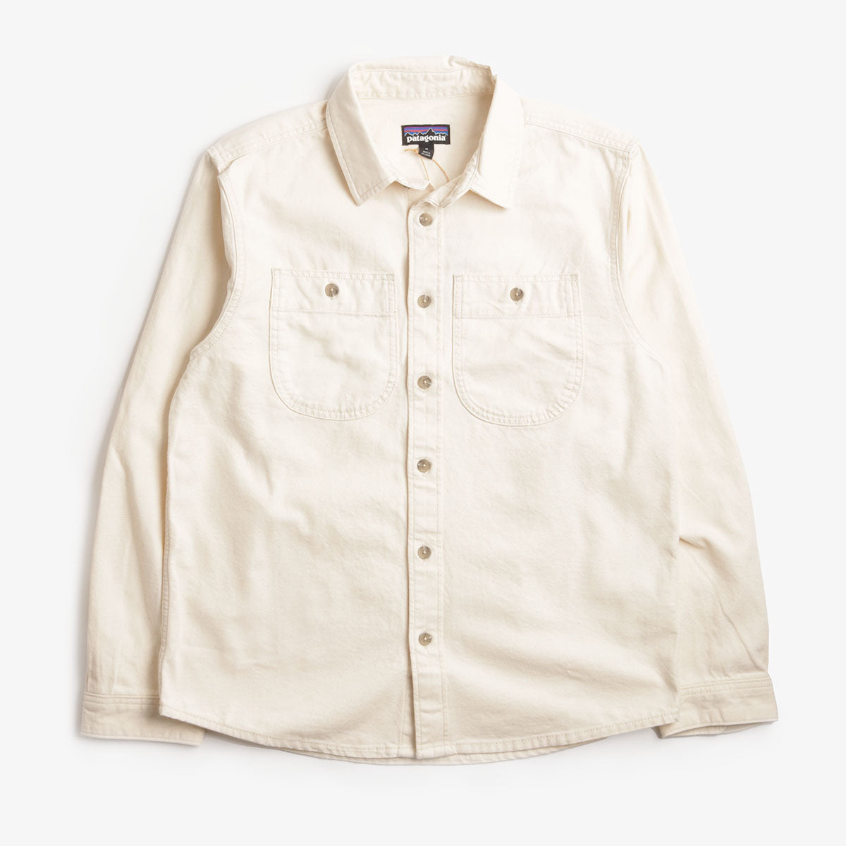 Patagonia Point Reyes Canvas Shirt, Undyed Natural, Detail Shot 1